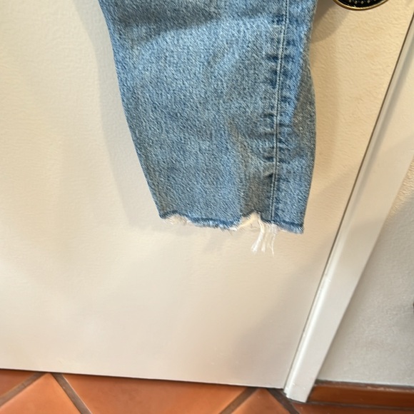 Agolde Riley High Rise Straight Cropped - Size 27 - Picture 4 of 6